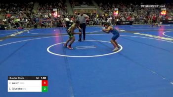 100 lbs Quarterfinal - Uriah Welch, Brighton WC vs Zion Silvestre, RTL Trained