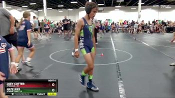 84 lbs Round 2 (6 Team) - Joey Cotter, CTWHALE vs Nate Ries, Xtreme Team