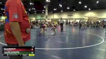 145 lbs Round 2 (6 Team) - Ella Bradley, STL Green vs Valerie Hamilton, Charlie`s Angels-IL Blk