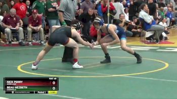 120 lbs Cons. Round 2 - Beau Nezbeth, LOUISVILLE vs Nick Perry, AVON LAKE