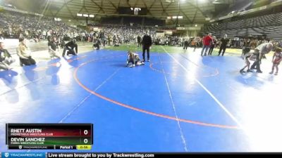 62 lbs Champ. Round 1 - Devin Sanchez, Forks Wrestling Club vs Rhett Austin, Prometheus Wrestling Club