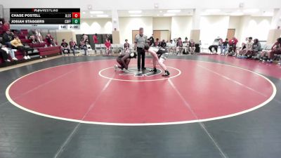 190 lbs Semis & 3rd Wb (16 Team) - Josiah Staggers, Coffee vs Chase Postell, Alexander