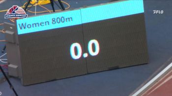 Pro Women's 800m Between Races, Finals