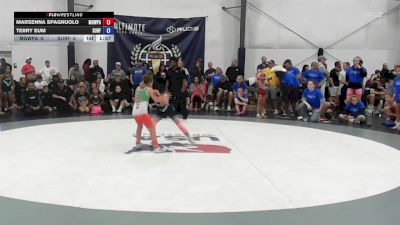 27 lbs Rr Rnd 2 - Marsenna Spagnuolo, MGW Bittersweet Mint - W vs Terry Eum, Surfside Girls - W