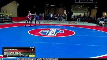 2A-175 lbs Champ. Round 1 - Jesiah Townsel, Vidalia vs Melbourne Brown, Eagles Landing Christian Academy