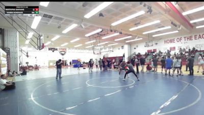 138 lbs Round 1 - Mustapha Sanyang, Silverback Wrestling Club vs Ruben Gonzales, Silverback Wrestling Club