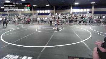 116 lbs Consi Of 16 #2 - Natalia Carchi, Simi Valley HS vs Gabbie Gonsalves, Scrap Yard Garage