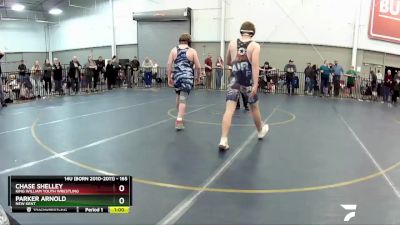 165 lbs Cons. Round 5 - Parker Arnold, New Kent vs Chase Shelley, King William Youth Wrestling