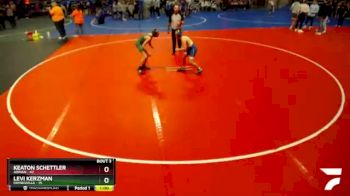 130 lbs Placement (4 Team) - Keaton Schettler, Adrian vs Levi Kerzman, Paynesville