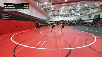 285 lbs Round 1 - Luke Dodson, Northfield vs Jose Martinez, Castle View