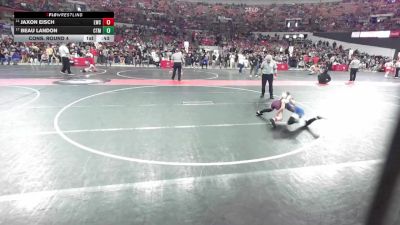 63 lbs Cons. Round 4 - Beau Landon, Reedsburg Youth Wrestling Club vs Jaxon Eisch, Luxemburg-Casco Wrestling Club