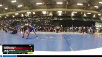 184 lbs Champ. Round 3 - Kasten Grape, Morningside (Iowa) vs Gage Musser, Air Force