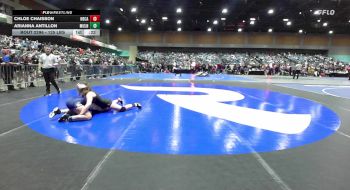 125 lbs Consi Of 16 #2 - Chloe Chaisson, Huntington Beach vs Arianna Antillon, Mullen