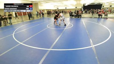 86 lbs 7th Place Match - Jason Valencia, Club Lucha Wrestling vs David Gadzhiev, Peterson Grapplers Wrestling Club