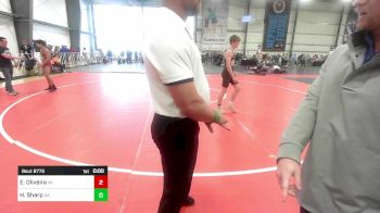 126 lbs Consi Of 16 #1 - Esau Oliveira, VA vs Hagen Sharp, GA