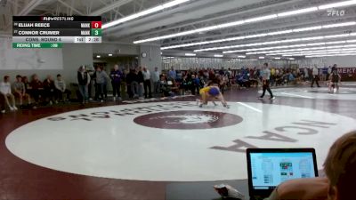 141 lbs Cons. Round 4 - Connor Crumer, Minnesota State Mankato vs Elijah Reece, Minnesota State Mankato