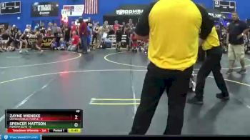49 lbs Finals (8 Team) - Spencer Mattson, Pomona Elite vs Zayne Wieneke, Untouchables Purple