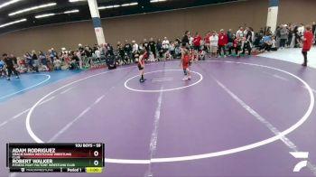 59 lbs Quarterfinal - Robert Walker, Fitness Fight Factory Wrestling Club vs Adam Rodriguez, Gracie Barra Westchase Wrestling Club