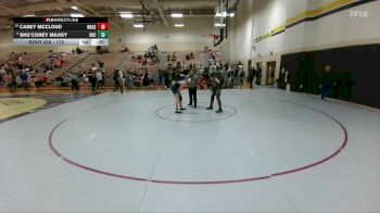 175 lbs Cons. Round 3 - Shu`Corey Maxey, Dallas South Oak Cliff vs CASEY MCCLOUD, Wylie East