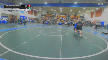 285 lbs Champ. Round 2 - Benjamin Escobedo, Los Altos vs Sebastian Mackner, Los Alamitos