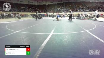 5A-132 lbs Champ. Round 1 - Felipe Villarreal, DUNCAN vs Jackson Mills, SAPULPA