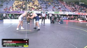 285 lbs Semis & 3rd Wb (16 Team) - Greg Hagan, Grand View (Iowa) vs Antonio Dacosta, Menlo (Calif.)