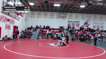 105 lbs Cons. Semi - Lorien Bowns, Nyssa vs Airianna Ayala, Idaho Falls