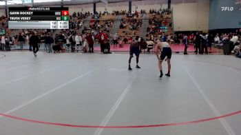 125 lbs Cons. Round 1 - Gavin Rockey, UW-Eau Claire vs Truth Vesey, Harper CC