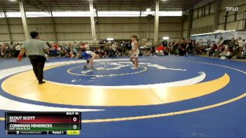 120 lbs Quarterfinal - Scout Scott, RMMS vs Corbinian Hendricks, East Idaho Elite