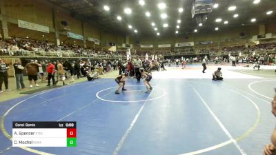 80 lbs Consolation - Audrey Spencer, Steel City Reloaded WC vs Caitlyn Mochel, Duran Elite