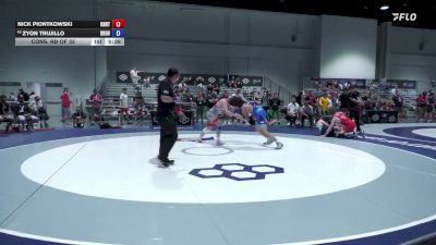 74 kg Cons. Rd Of 32 - Nick Piontkowski, Knights RTC vs Zyon Trujillo, Brunson UVRTC