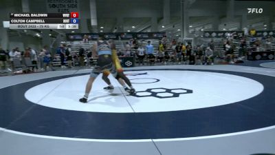 79 kg Cons. Rd Of 32 - Michael Baldwin, WVRTC vs Colton Campbell, Boone RTC
