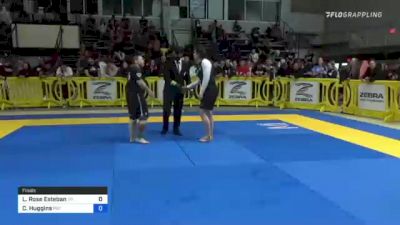 Leilani Rose Esteban vs Caitlin Huggins 2021 Pan IBJJF Jiu-Jitsu No-Gi Championship