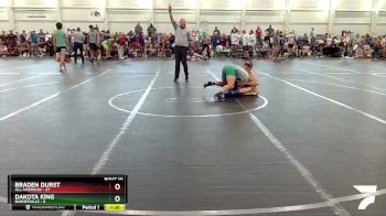 138 lbs Round 3 (8 Team) - Dakota King, Barnesville vs Braden Durst, All American