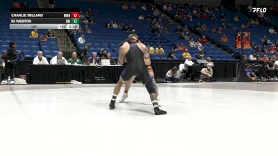 157 lbs 2nd Wrestleback (16 Team) - Charlie Millard, Minnesota vs RJ Weston, Northern Iowa