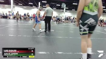 170 lbs Round 2 (4 Team) - Luke Sugalski, Steller Trained Black vs Kaplyn Jamison, Grease Monkey`s