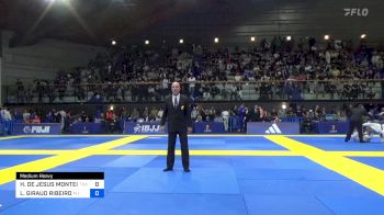 HORLANDO DE JESUS MONTEIRO vs LUCAS GIRAUD RIBEIRO 2024 European Jiu-Jitsu IBJJF Championship