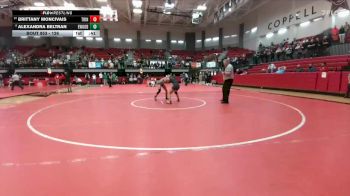 126 lbs 4th Place Match - Brittany Moncivais, Euless Trinity vs Alexandra Beltran, Eastwood