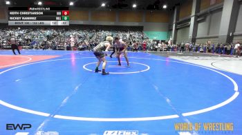 152 lbs Consi Of 16 #1 - Keith Christianson, Ukiah vs Rickey Ramirez, Willits Grappling Pack