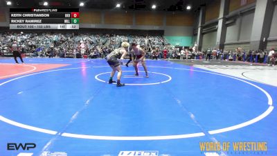 152 lbs Consi Of 16 #1 - Keith Christianson, Ukiah vs Rickey Ramirez, Willits Grappling Pack