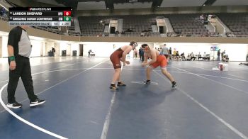 285 Championship Bracket Cons. Round 4 - Landon Shepard, New Prague vs Gregorio Duran Contreras, Simley