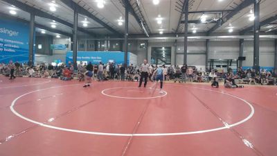 110 lbs Quarterfinal - Jack Miller, Mt Holly Springs vs Tristan Palazzi, Cowansville