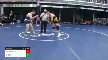 220 lbs Consolation - Nino Prisco, Fox Lane vs Noah Bila, Miller Place HS