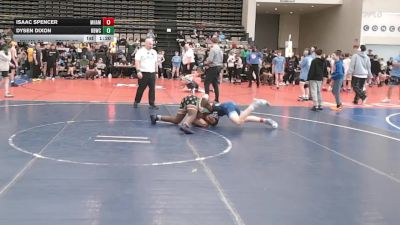 116 lbs Final - Isaac Spencer, Maine Hammahs - MSC vs Dysen Dixon, Rabbit Wrestling Club - MSC