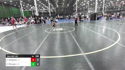 108 lbs Rr Rnd 5 - Christopher Hingston, Lions Wrestling Club vs Cade Strauss, Northampton