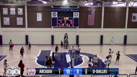 Replay: Arcadia vs Dallas | Aug 30 @ 1 PM