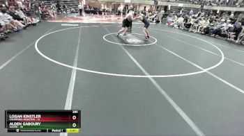 285 lbs Semis & 1st Wrestleback (8 Team) - Logan Kinstler, Caledonia-Houston vs Alden Gaboury, Xavier