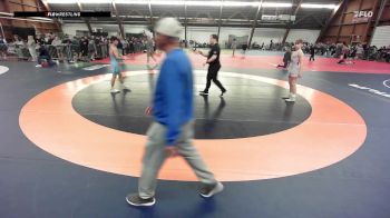 121B lbs Rr Rnd 1 - Kaden Chamberlin, Journeymen vs Brennan Kline, Pitcrew