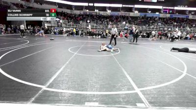 46 lbs Consolation - Eli Varns, Butler Youth WC vs Collins Schrimpf, Tri-Cap