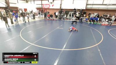 38 lbs Quarterfinal - Kingston Jaramillo, Uintah vs Hudson Reeve, Fremont Wrestling